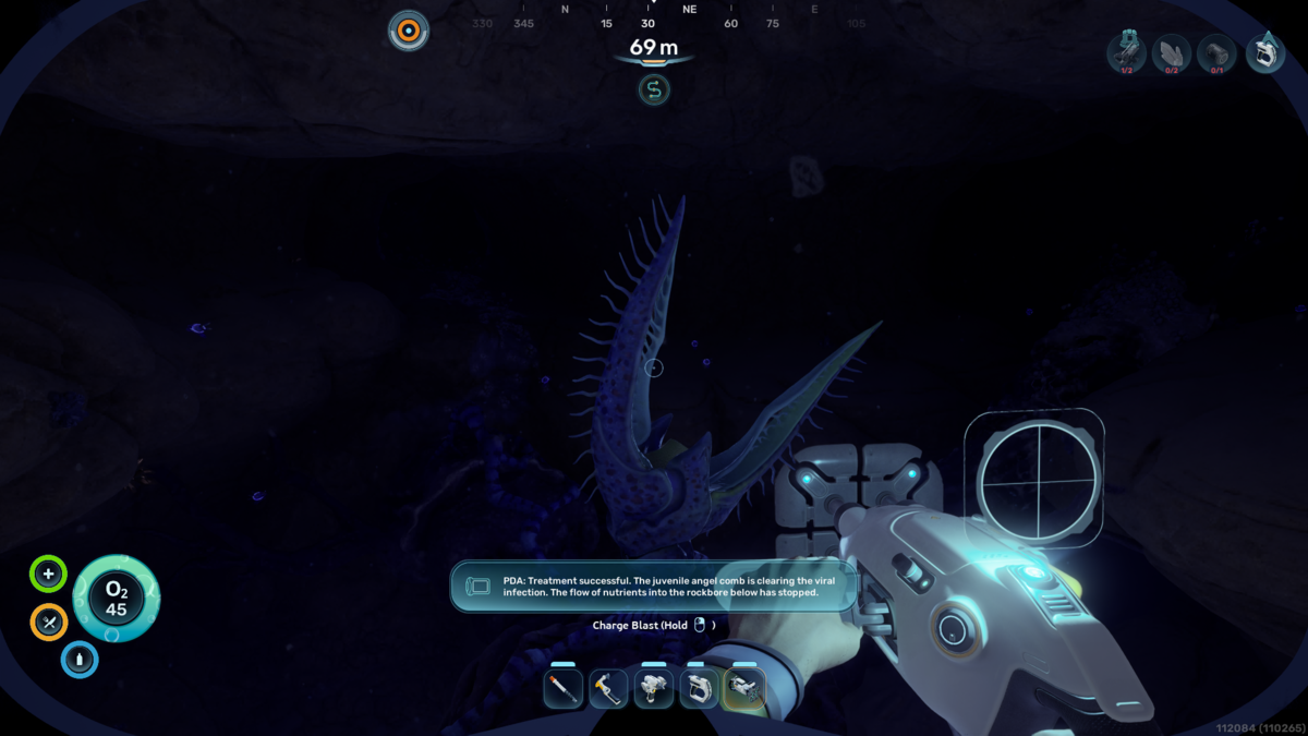 How to cure the Angel Comb and clear Bloom Infestation in Subnautica 2