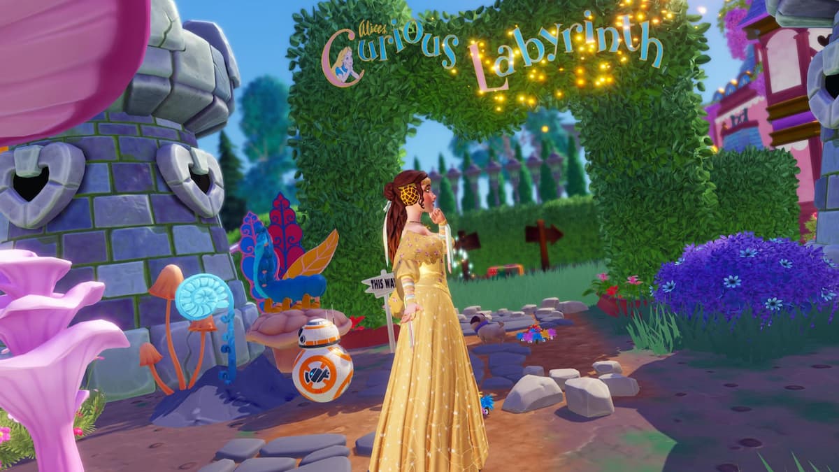 How to solve Springtime Floating Festival Labyrinth puzzle in Disney Dreamlight Valley